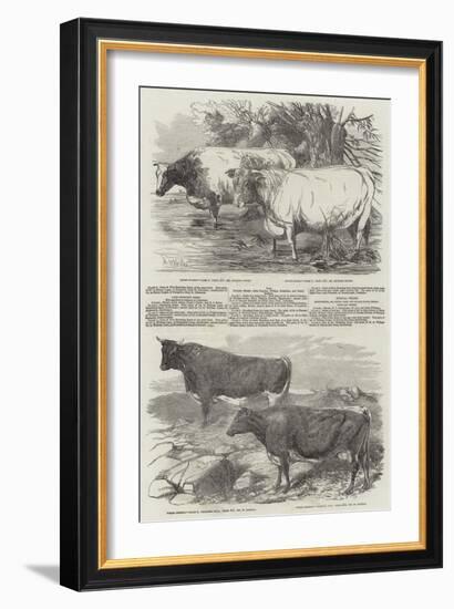 Exhibition of the Royal Agricultural Society of England-Harrison William Weir-Framed Giclee Print