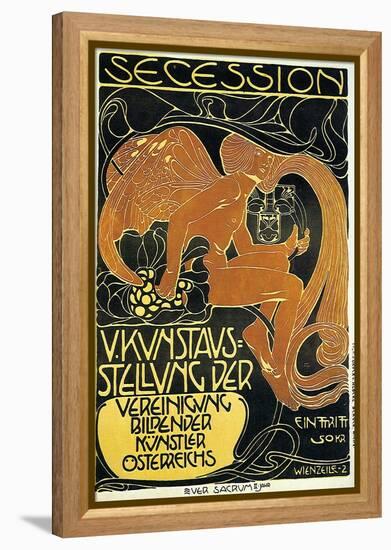 Exhibition Of United Austrian Secessionist Artists-Koloman Moser-Framed Stretched Canvas