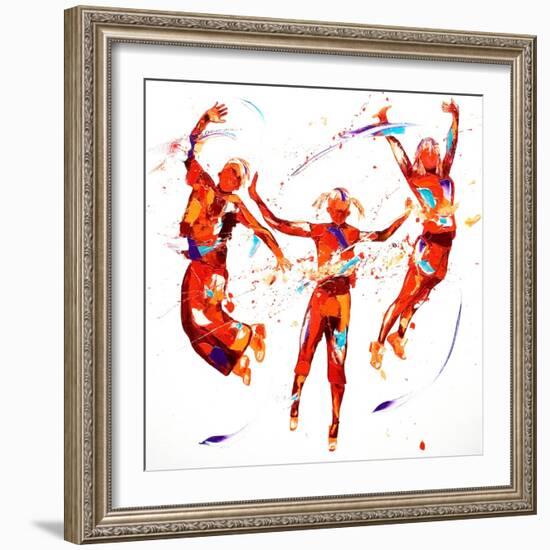 Exhuberence-Penny Warden-Framed Giclee Print