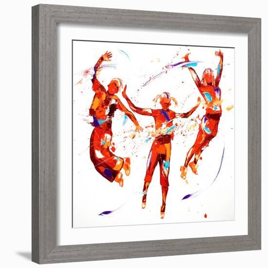 Exhuberence-Penny Warden-Framed Giclee Print