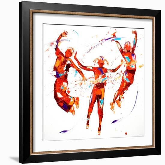 Exhuberence-Penny Warden-Framed Giclee Print