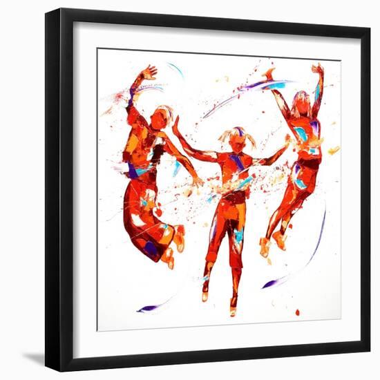 Exhuberence-Penny Warden-Framed Giclee Print