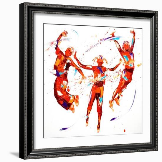 Exhuberence-Penny Warden-Framed Giclee Print