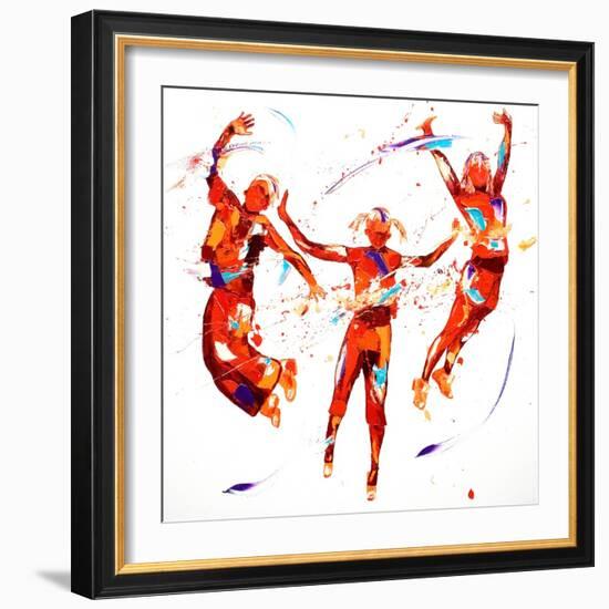 Exhuberence-Penny Warden-Framed Giclee Print