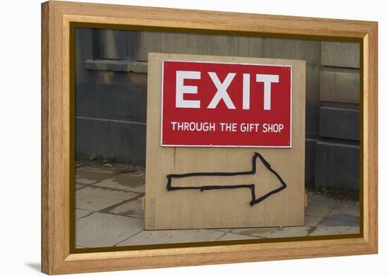 Exit Through the Gift Shop-Banksy-Framed Premier Image Canvas