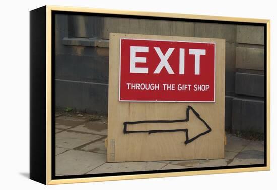 Exit Through the Gift Shop-Banksy-Framed Premier Image Canvas