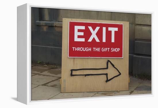 Exit Through the Gift Shop-Banksy-Framed Premier Image Canvas