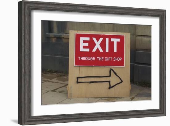 Exit Through the Gift Shop-Banksy-Framed Premium Giclee Print
