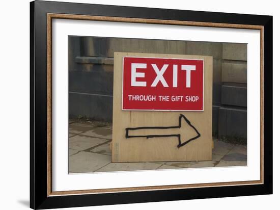 Exit Through the Gift Shop-Banksy-Framed Premium Giclee Print