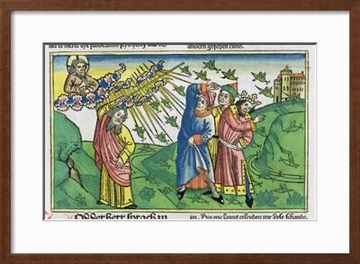 Exodus 10 1 20 The Plague Of The Locusts One Of The Seven Plagues Of Egypt Giclee Print Unknown Art Com
