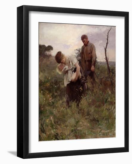 Exodus, 1893-Alfred Roll-Framed Giclee Print