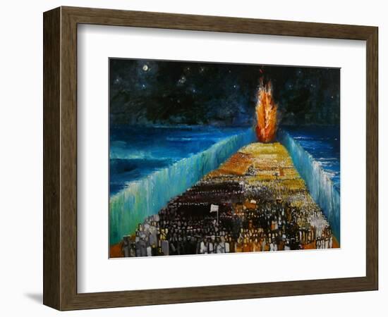 Exodus, 1999-Richard Mcbee-Framed Giclee Print