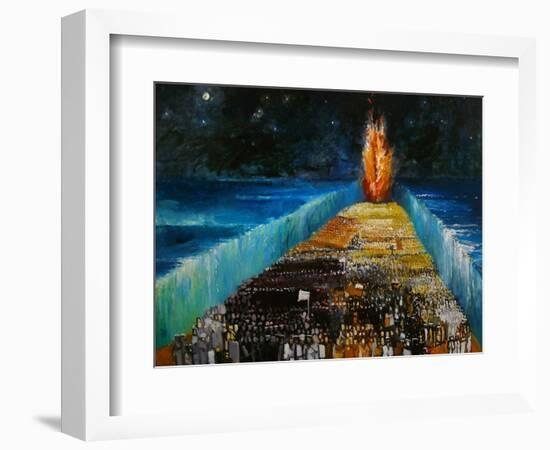 Exodus, 1999-Richard Mcbee-Framed Giclee Print