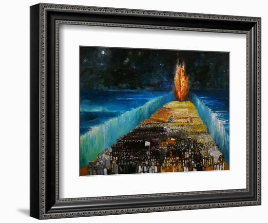 Exodus, 1999-Richard Mcbee-Framed Giclee Print