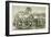 Exodus of Confederates from Atlanta, September 1864-null-Framed Giclee Print