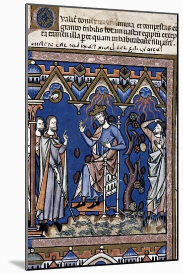 Exodus: Plague Of Hail-null-Mounted Giclee Print