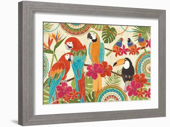 Exotic Breeze I-Veronique Charron-Framed Art Print