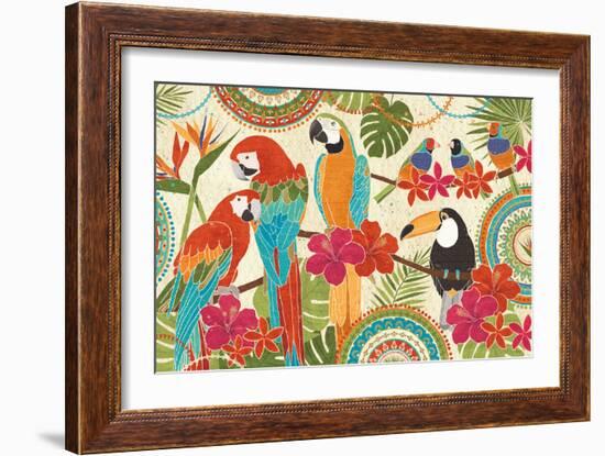 Exotic Breeze I-Veronique Charron-Framed Art Print