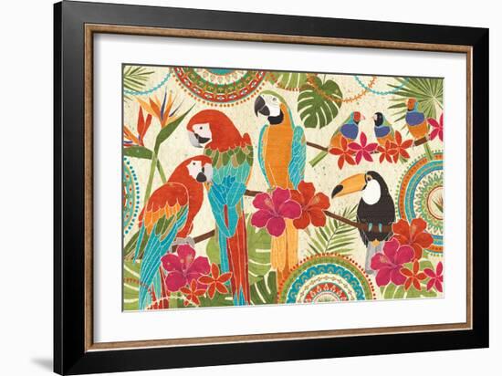 Exotic Breeze I-Veronique Charron-Framed Art Print