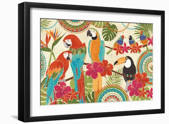 Exotic Breeze I-Veronique Charron-Framed Art Print