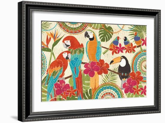 Exotic Breeze I-Veronique Charron-Framed Art Print