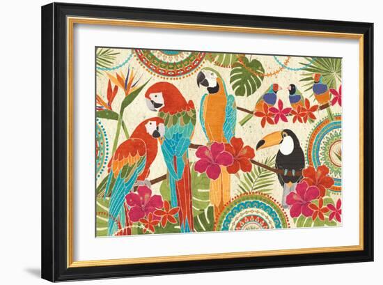 Exotic Breeze I-Veronique Charron-Framed Art Print