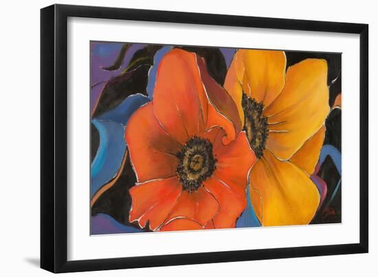 Exotic Flowers I-Patricia Pinto-Framed Premium Giclee Print