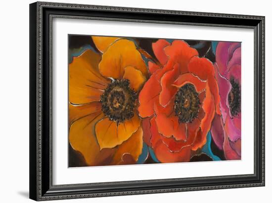 Exotic Flowers II-Patricia Pinto-Framed Art Print