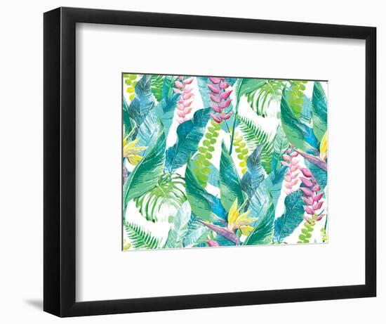 Exotic Flowers-Dasha Kozlovskikh-Framed Photographic Print