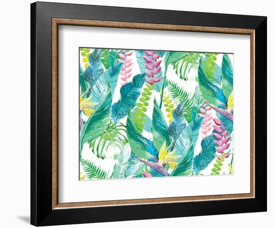 Exotic Flowers-Dasha Kozlovskikh-Framed Photographic Print