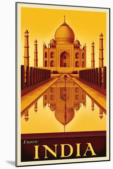 Exotic India-Steve Forney-Mounted Art Print