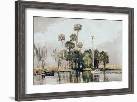 Exotic Island-Winslow Homer-Framed Giclee Print