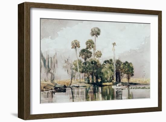 Exotic Island-Winslow Homer-Framed Giclee Print