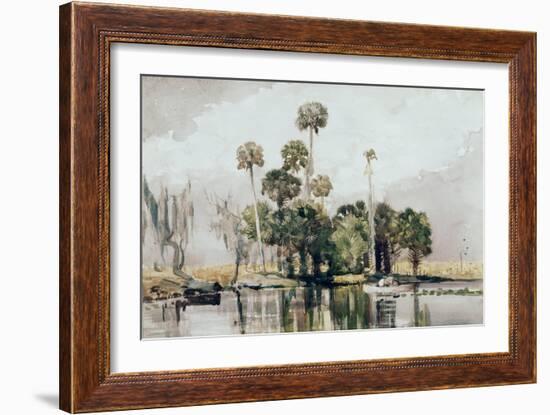 Exotic Island-Winslow Homer-Framed Giclee Print