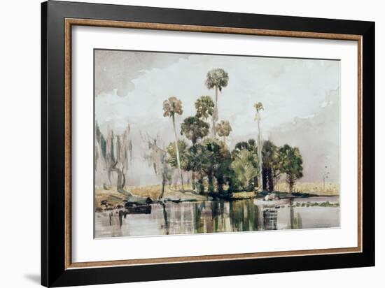 Exotic Island-Winslow Homer-Framed Giclee Print