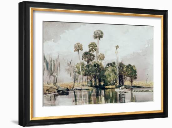 Exotic Island-Winslow Homer-Framed Giclee Print