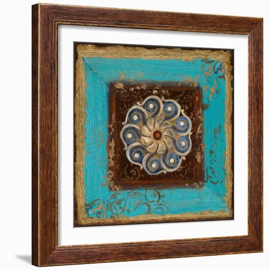 Exotic Medallion I-Janet Tava-Framed Art Print