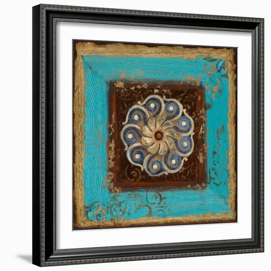 Exotic Medallion I-Janet Tava-Framed Art Print