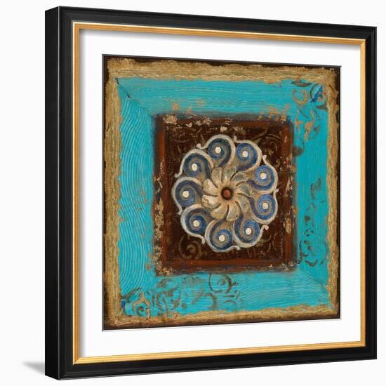 Exotic Medallion I-Janet Tava-Framed Art Print