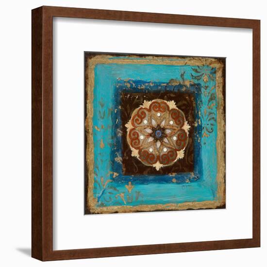 Exotic Medallion II-Janet Tava-Framed Art Print