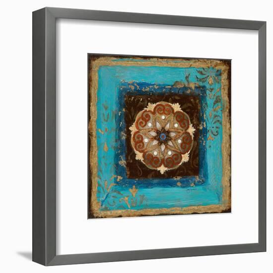 Exotic Medallion II-Janet Tava-Framed Art Print