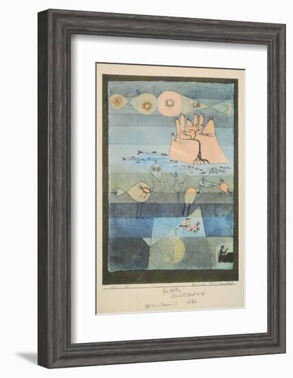 Exotic Riverside-Paul Klee-Framed Collectable Print