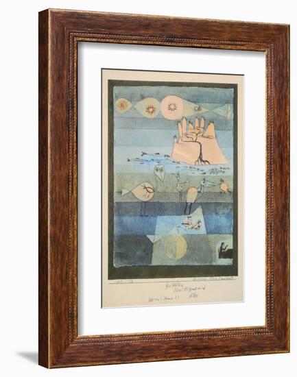 Exotic Riverside-Paul Klee-Framed Collectable Print