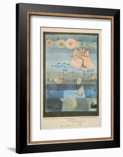 Exotic Riverside-Paul Klee-Framed Collectable Print