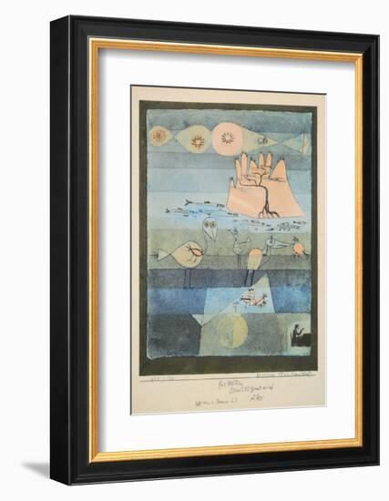 Exotic Riverside-Paul Klee-Framed Collectable Print