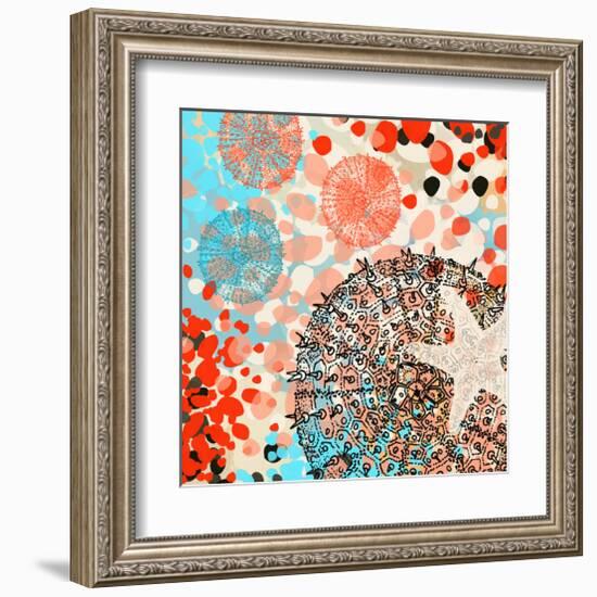 Exotic sea life I-Yashna-Framed Art Print