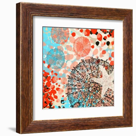 Exotic sea life I-Yashna-Framed Art Print