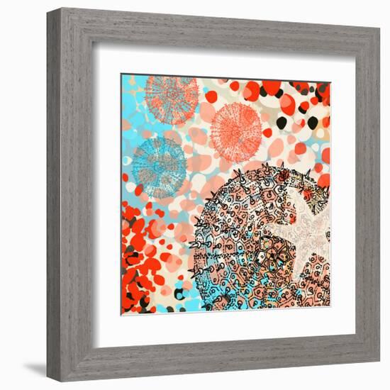 Exotic sea life I-Yashna-Framed Art Print