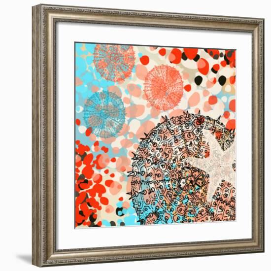 Exotic sea life I-Yashna-Framed Art Print