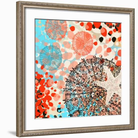 Exotic sea life I-Yashna-Framed Art Print